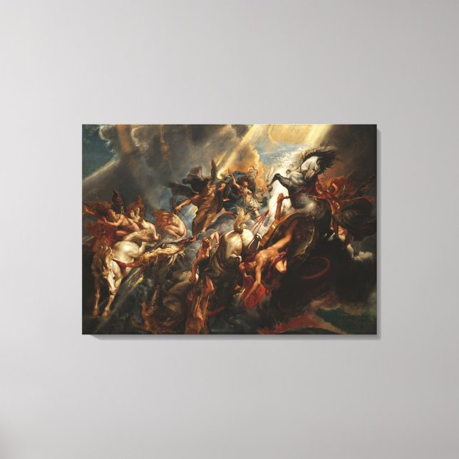 Der Fall Phaetons Leinwanddruck (Vorderseite)