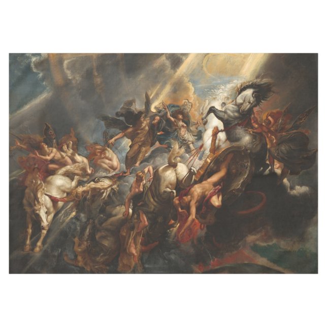 Der Fall Phaetons Tischdecke (Vorderseite (Horizontal))