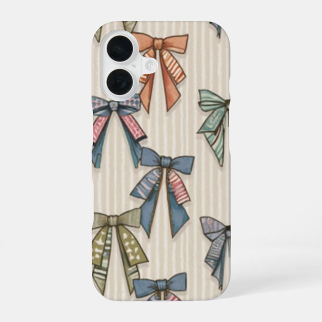Der Fall Ribbon Iphone16 iPhone 16 Hülle (Rückseite)