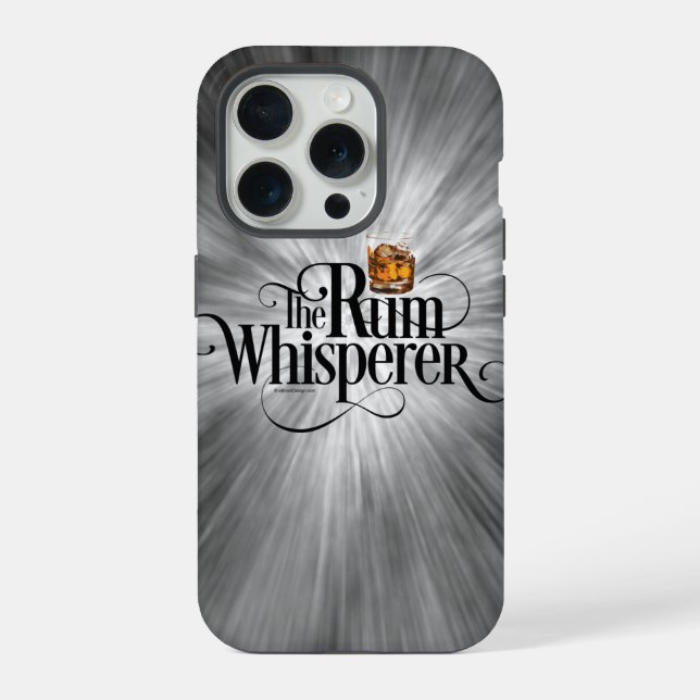 Der Fall Rum Whisperer Case-Mate iPhone 15 Pro Hülle (Rückseite)