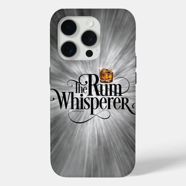 Der Fall Rum Whisperer Case-Mate iPhone Hülle (Rückseite)
