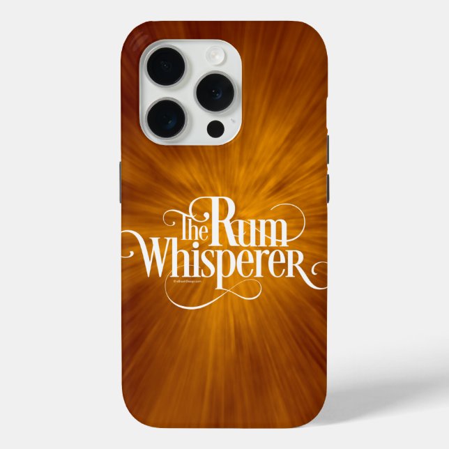Der Fall Rum Whisperer Case-Mate iPhone Hülle (Rückseite)