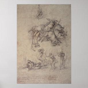 Der Fall von Phaethon, 1533 Poster