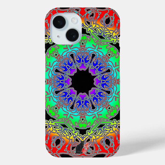 Der Fall von Spectra Glyph Case-Mate iPhone Hülle (Rückseite)