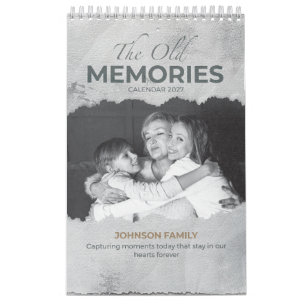 Der Familienfoto-Kalender 2027 - Alte Erinnerungen Kalender