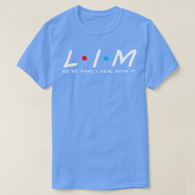 Der Familienname Lim Familienname Lim Nachname T-Shirt (Design vorne)