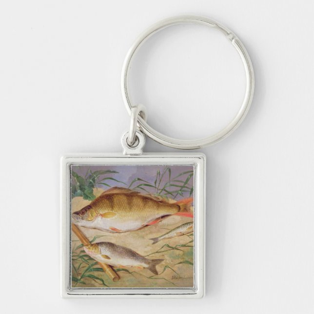 Der Fang eines Anglers der groben Fische (Öl auf Schlüsselanhänger (Vorne)