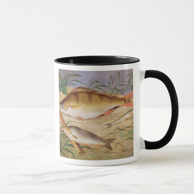 Der Fang eines Anglers der groben Fische (Öl auf Tasse (Rechts)