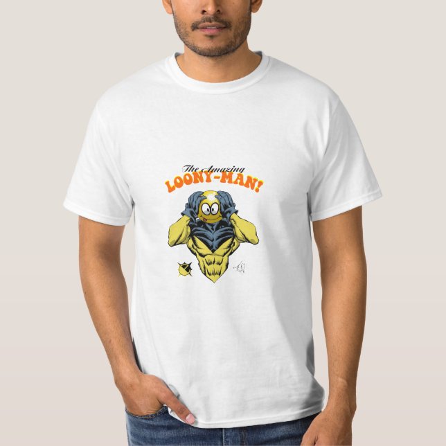 Der fantastische Verrückt-Man! T-Shirt (Vorderseite)