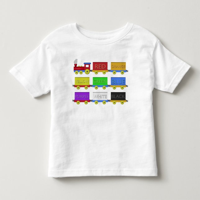 Der Farbzug Kleinkind T-shirt (Vorderseite)