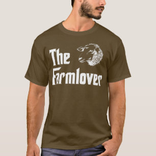 Der Farmlover Funny Farm Sheeps Bauer Spaß T-Shirt