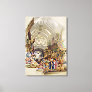 Der fehlende Tcharsky oder der ägyptische Markt in Leinwanddruck