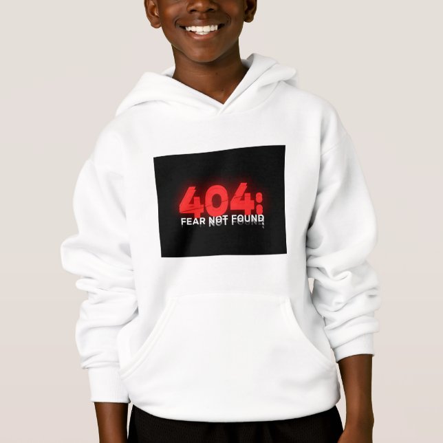 Der Fehlercode, der auf Selbstvertrauen läuft Hoodie (Vorderseite)