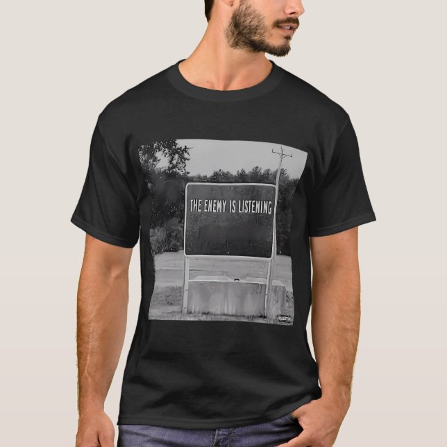 DER FEIND HÖRT MIT T-Shirt (Vorderseite)