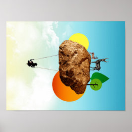 Der Fels unserer Existenz Poster