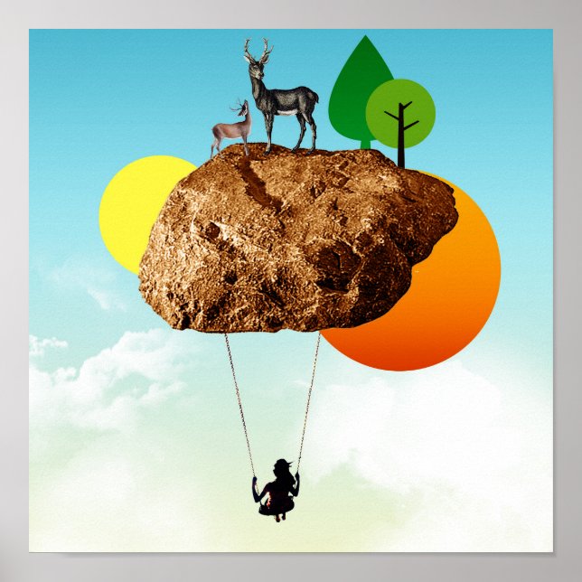 Der Fels unserer Existenz Poster (Vorne)