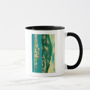 Der Felsen, die Alcatraz Insel und das San Tasse