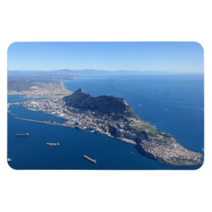 Der Felsen von Gibraltar-Kühlschrankmagnet Magnet