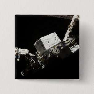 Der Fernmanipulator-Systemsroboterarm Button