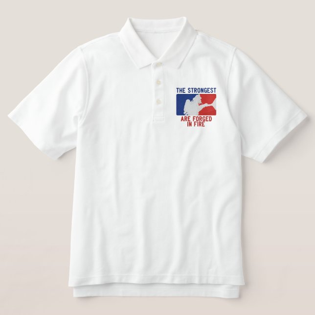 Der Feuerwehrmann-Stickerei (Design Vorderseite)