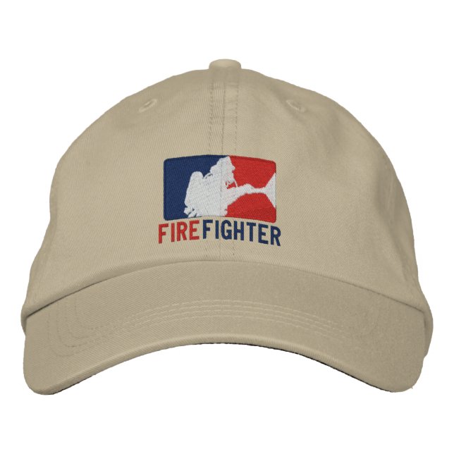 Der Feuerwehrmann-Stickerei Bestickte Kappe (Vorderseite)