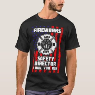 Der Feuerwerksdirektor, den ich leite, führt Sie z T-Shirt