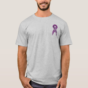 Der Fibromyalgia-Bewusstseins-T - Shirt der Männe