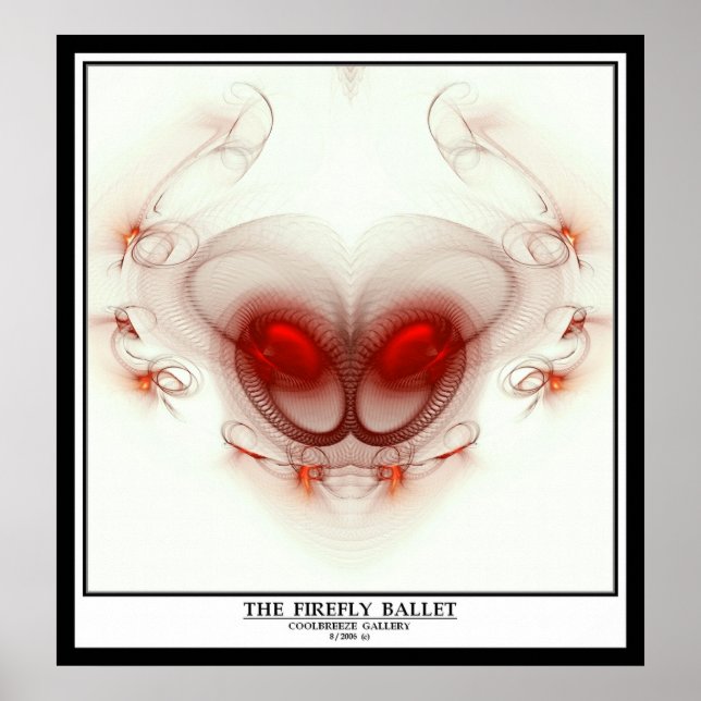 DER FIREFLY-BALLET POSTER (Vorne)