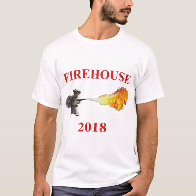 Der Firehouse-T - Shirt der Männer (Vorderseite)