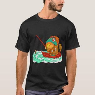 Der Fisch, der zum Fischer wurde T-Shirt
