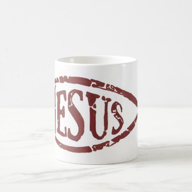 der Fisch Kaffeetasse (Mittel)