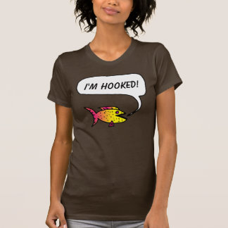Der Fisch sagt: "Ich werde gehakt!" T - Shirt