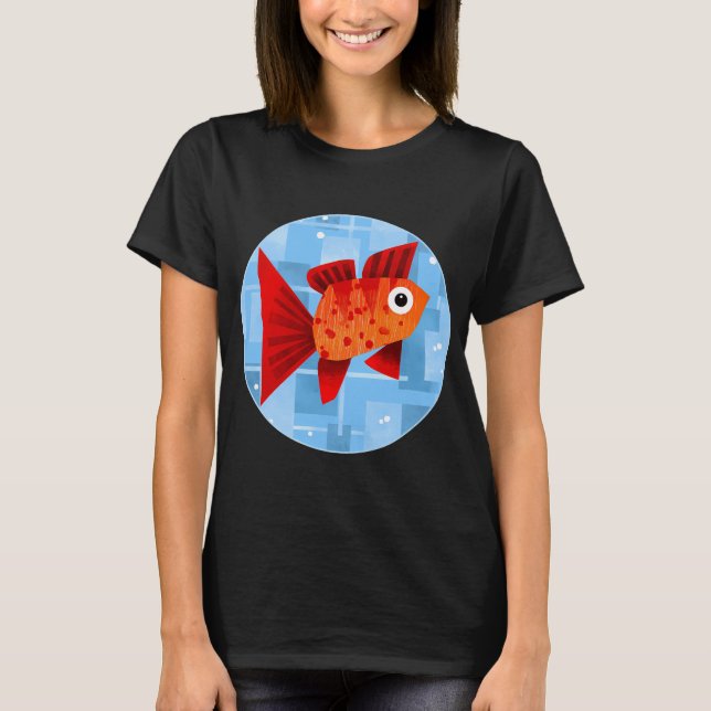 Der Fisch T-Shirt (Vorderseite)