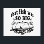 "Der Fisch war so groß." Postkarte<br><div class="desc">"Der Fisch war so groß."</div>