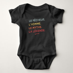 Der Fischer der Mensch Baby Strampler