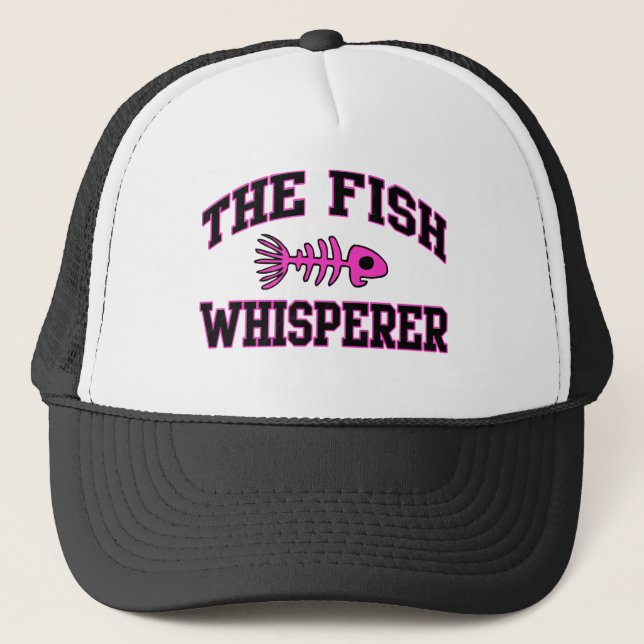 Der FischeWhisperer Truckerkappe (Vorderseite)