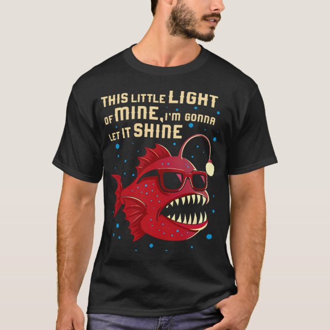 Der Fischflüsterer Master Angler Kunstwerk T-Shirt (Vorderseite)