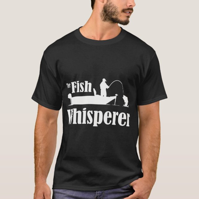 Der Fischflüsterer T-Shirt (Vorderseite)