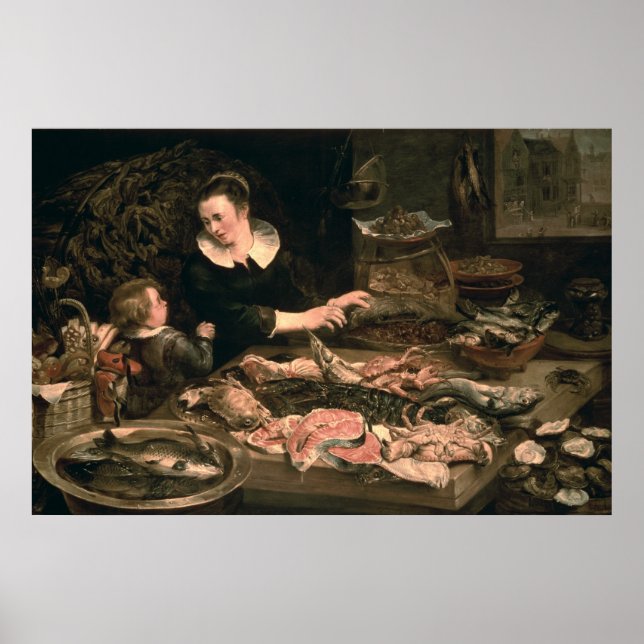 Der Fischmonger Poster (Vorne)