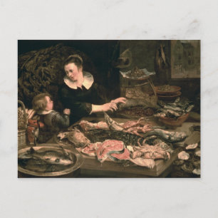 Der Fischmonger Postkarte