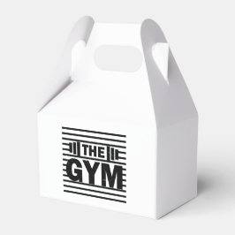 Der Fitnessraum Geschenkschachtel