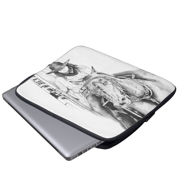 Der Flaggenträger Laptopschutzhülle (Vorne Knopf)