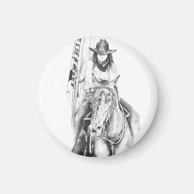 Der Flaggenträger Magnet (Vorne)