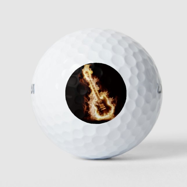 ***DER FLAMGITAR*** GOLFBALL (Vorderseite)