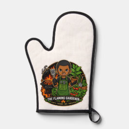 Der Flaming Gardener Ofenhandschuh