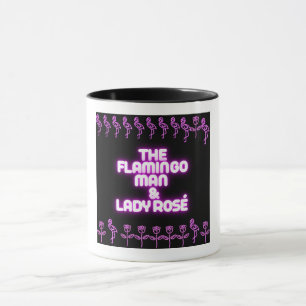 Der Flamingo Man & Lady Rosé Tasse