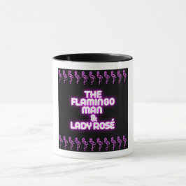 Der Flamingo Man & Lady Rosé Tasse