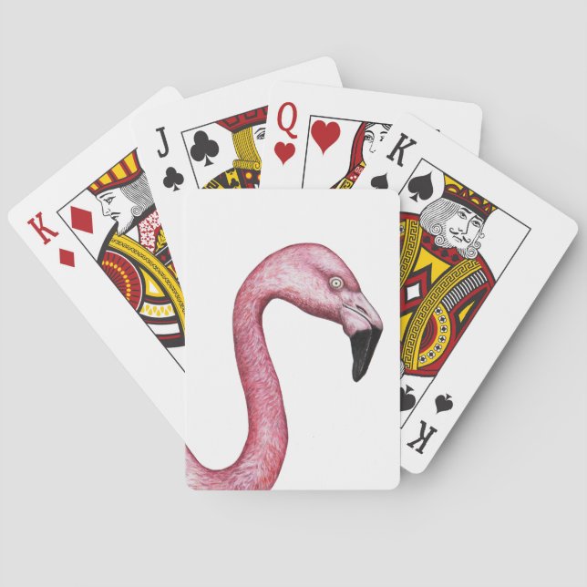 Der Flamingo Spielkarten (Rückseite)