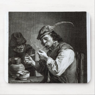 Der flämische Raucher Mousepad