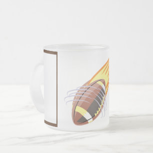 Der flammende Fußball - Mattglastasse